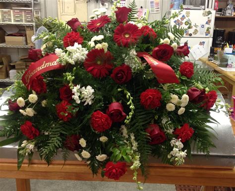 Funeral Casket Spray Flowers / Majestic Grace Funeral Flower Spray | Rowland Heights CA : A ...