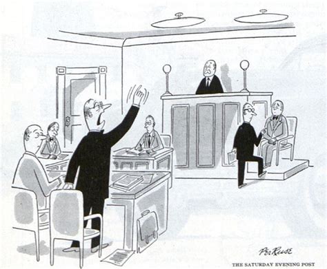 Cartoons: Courtroom Comedy | The Saturday Evening Post