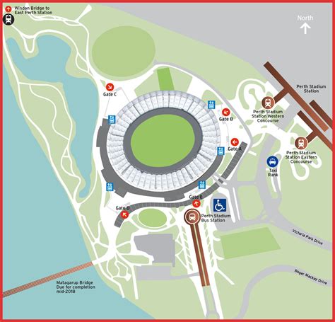 Perth stadium seating plan afl