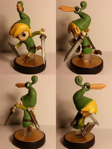 Custom Toon Link #amiibo by Aubrey7406 | #DIY #TMC | Legend of Zelda | Pinterest | Nintendo ...