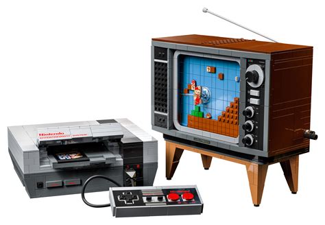 LEGO 71374 Nintendo Entertainment System is a buildable NES console complete with Super Mario ...