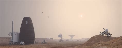 Mars Habitats | Attainable Felicity | Matt Kirkland