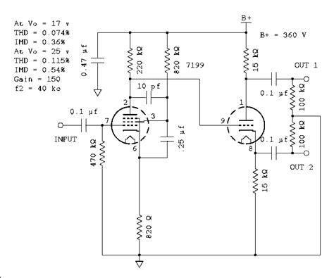 Triode Pentode Switch Diagram Amplifier