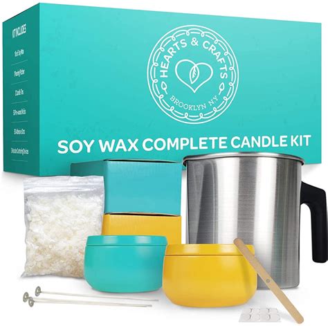 DIY Candle Making Starter Kit for Beginners Complete with | Etsy in 2021 | Candle kits, Diy ...