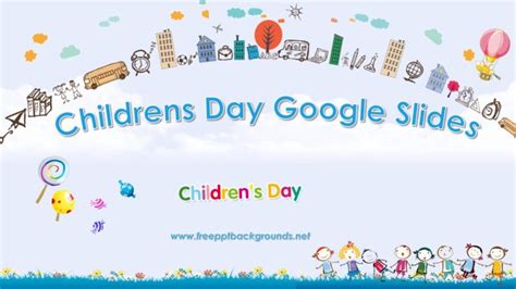 Childrens Day Powerpoint Templates - Arts, Education, Holidays - Free ...