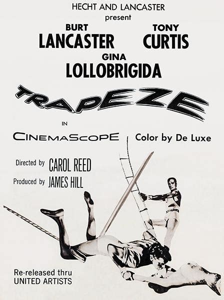 Trapeze - 1956 - Movie Poster - Contemporary - Prints And Posters - by Poster-Rama | Houzz