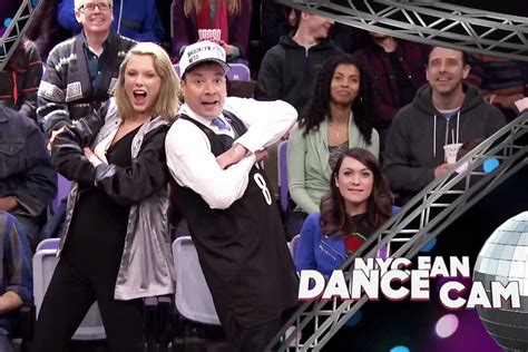 Taylor Swift and Jimmy Fallon Show Off Their Best Jumbotron Dance Moves