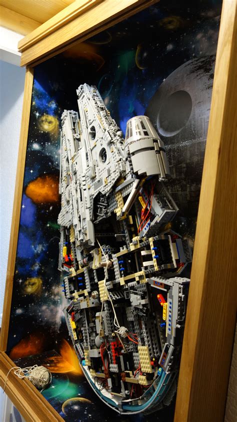 Pin by Mark Winskill on LEGO UCS 75192 Millennium Falcon Display | Star ...