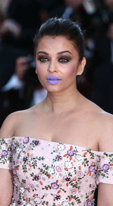 Aishwarya Rai's purple lips in Cannes|Lainey Gossip Lifestyle