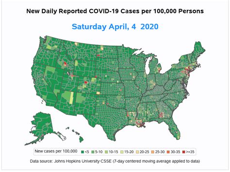 Animating US COVID-19 data over time, on a county map - Graphically Speaking