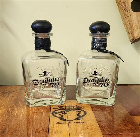 Don Julio 70th Anniversary Tequila 750 ML Empty Bottle FREE SHIPPING - Etsy