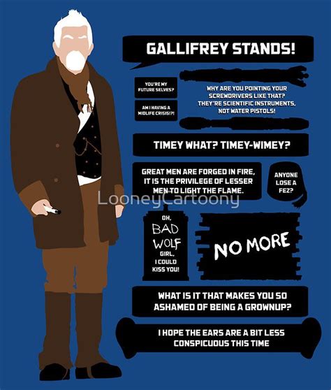 "War Doctor Quotes" Posters by LooneyCartoony | Redbubble | Doctor quotes, Doctor who, Doctor