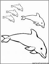 Coloring Pages Of Baby Dolphins sketch template