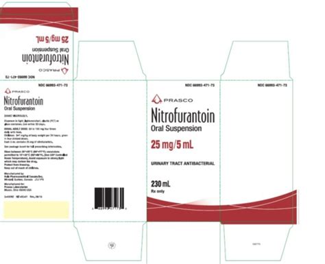 Nitrofurantoin Oral Suspension - FDA prescribing information, side effects and uses