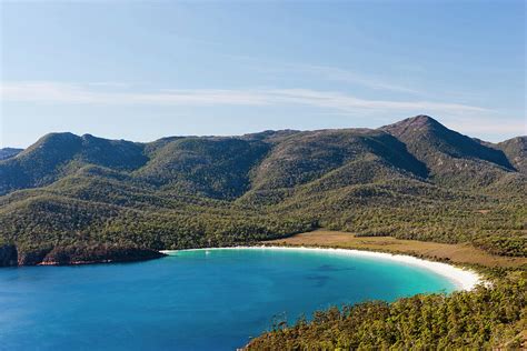 Wineglass Bay In Freycinet National Photograph by Martin Zwick - Pixels