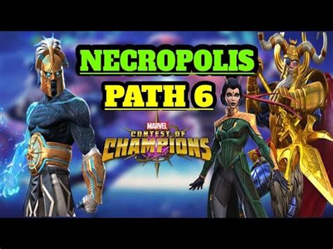 mcoc Necropolis Path 6 - YouTube