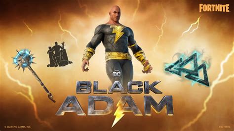 Fortnite Black Adam Skin Hits the Shop Later this Month - Gamer Digest