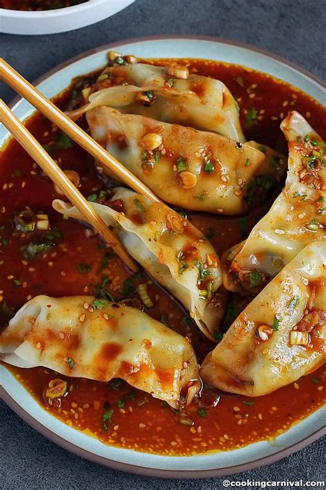 Dumpling Sauce (for gyoza, momos, wontons, potstickers, & more) - Cooking Carnival