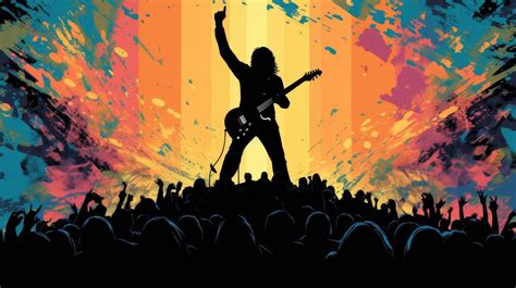 Rock music concert background Illustration 24569707 Stock Photo at Vecteezy