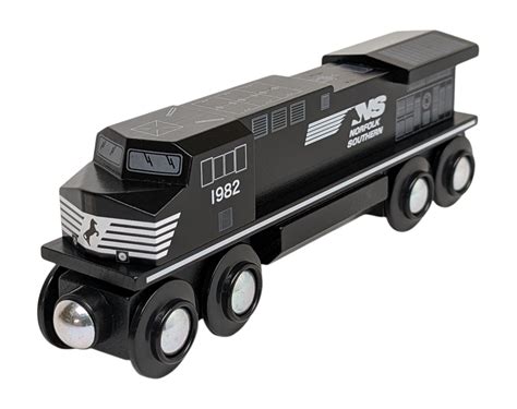 Norfolk Southern Diesel Locomotive wooden train | Choo Choo Track & Toy Co.