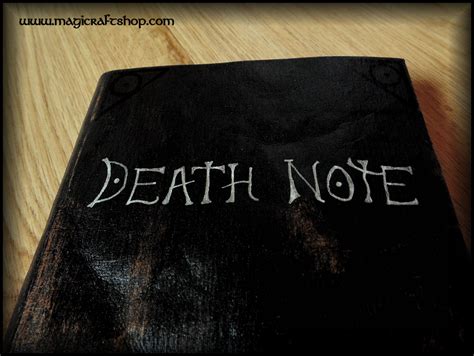 Death Note Book Movie Replica with original rules printed on ivorypages ...