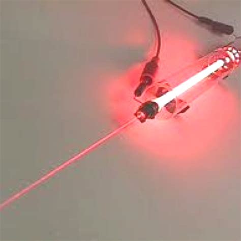 HeNe (Helium Neon) Gas Laser without housing just glass envelope and ...