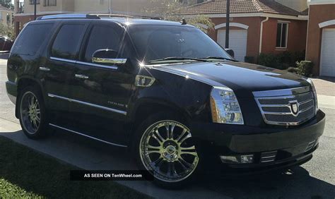 Custom 2007 Cadillac Escalade Sound System Asanti Blacked Out