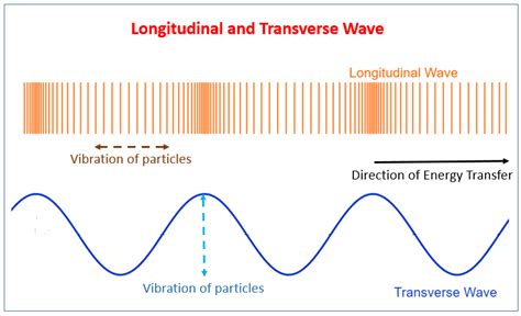 Transverse and Longitudinal Waves (examples, solutions, videos, notes)