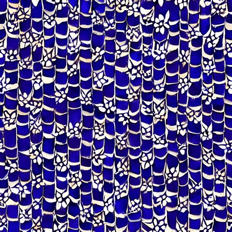 Midnight Blue Silver Dark Purple Indigo Pattern · Creative Fabrica