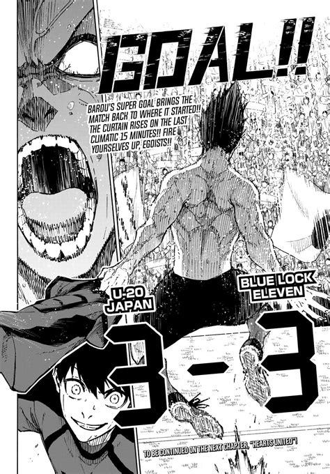 Blue Lock, Chapter 137: The Last Step - English Scans