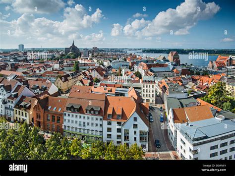 Rostock, Germany city skyline Stock Photo - Alamy