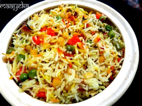 Vegetable Biryani Pulao » Maayeka