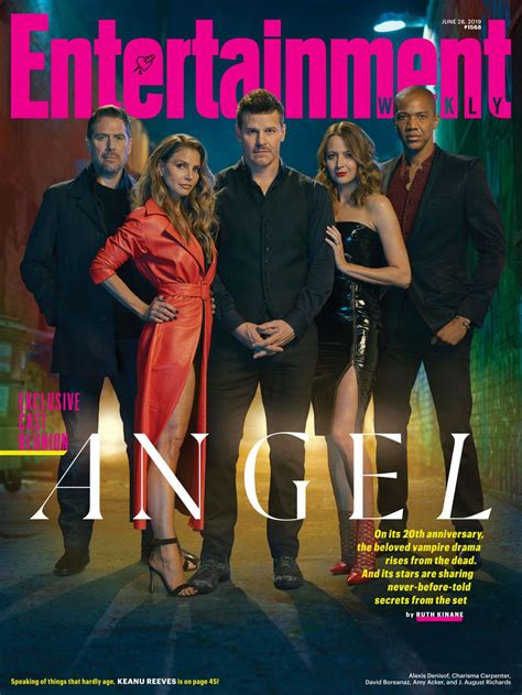 CHARISMA CARPENTER in Entertainment Weekly Magazine, June 2019 – HawtCelebs