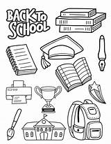Tools Of Back To School coloring Page  Download Print Or Color Online sketch template