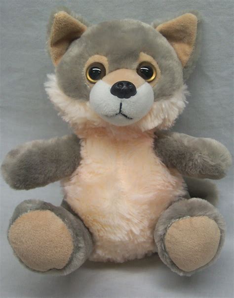 Wild Republic CUTE SOFT GRAY WOLF 8" Plush STUFFED ANIMAL Toy - Other