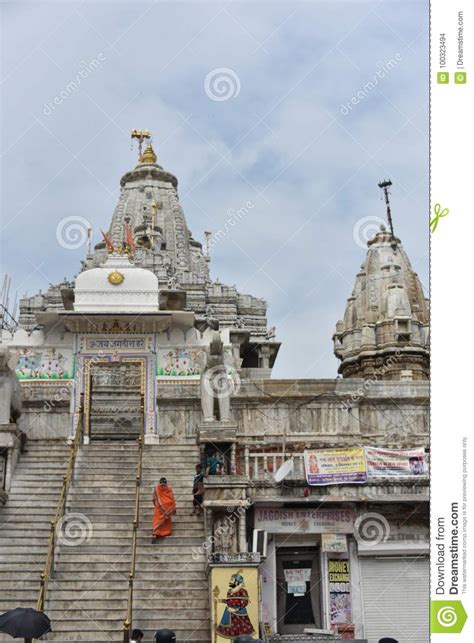 Jagdish Temple, Udaipur,, India Editorial Stock Image - Image of india, architecture: 100323494