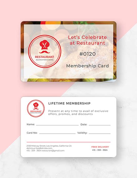 Membership Card - 19+ Examples