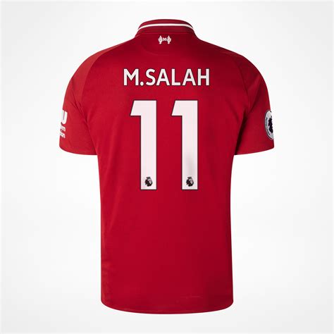 Liverpool Home Jersey 18/19 - M.Salah 11 hos Sam Dodds