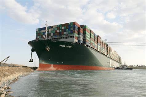 POP! Suez Canal unblocked after six days with huge bottleneck of cargo ...