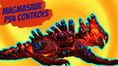 Magmasaur Ark controls ps4 | Ark Genesis Tips - YouTube