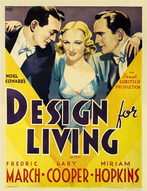 Movie Poster of the Week: “Design for Living” on Notebook | MUBI