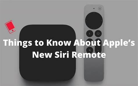 Apple TV Siri Remote: 5 Things to Know - iPhone Hacks | #1 iPhone, iPad ...