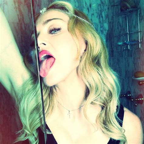 Madonna Cleans the House—With Her Tongue! See the Pic | E! News