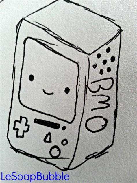 Just a quick drawing :') BMO by LeSoapBubble on DeviantArt