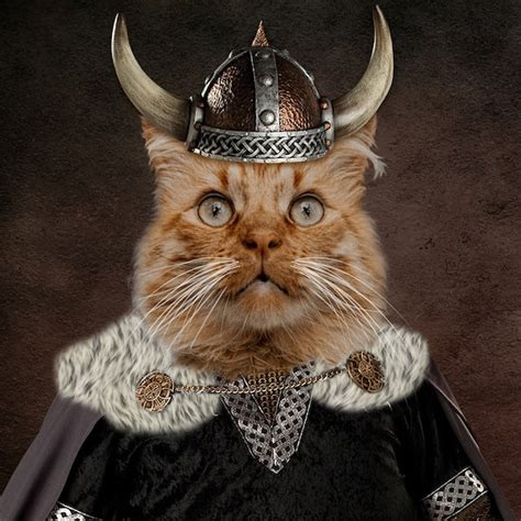 Pet Portrait as Viking - Etsy