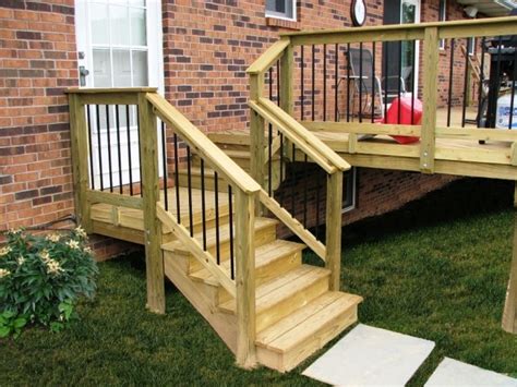 Decking Steps Handrail | Stair Designs