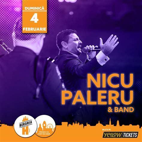 Nicu Paleru & Taraf I Berăria H I 4 februarie 2024