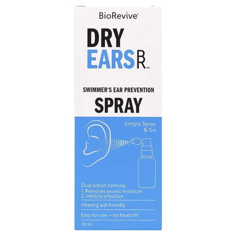 Buy BioRevive DryEars Swimmer's Ear Prevention Spray 30ml Online at ...