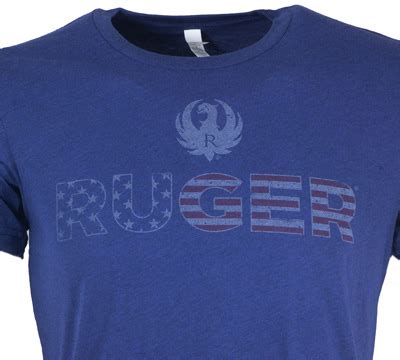 Ruger Patriotic T-Shirt - Navy