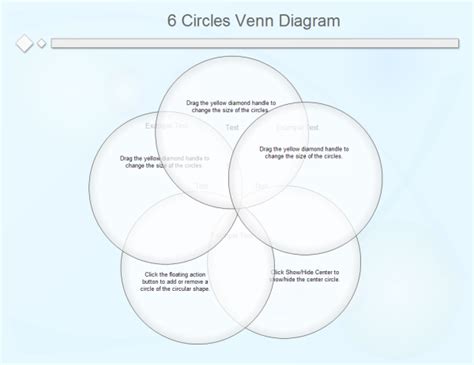 6 Circles Venn Diagram